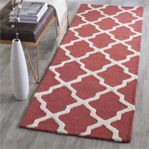 Safavieh Cambridge Rust Transitional Rug - Runner 2'6&quot x 8'