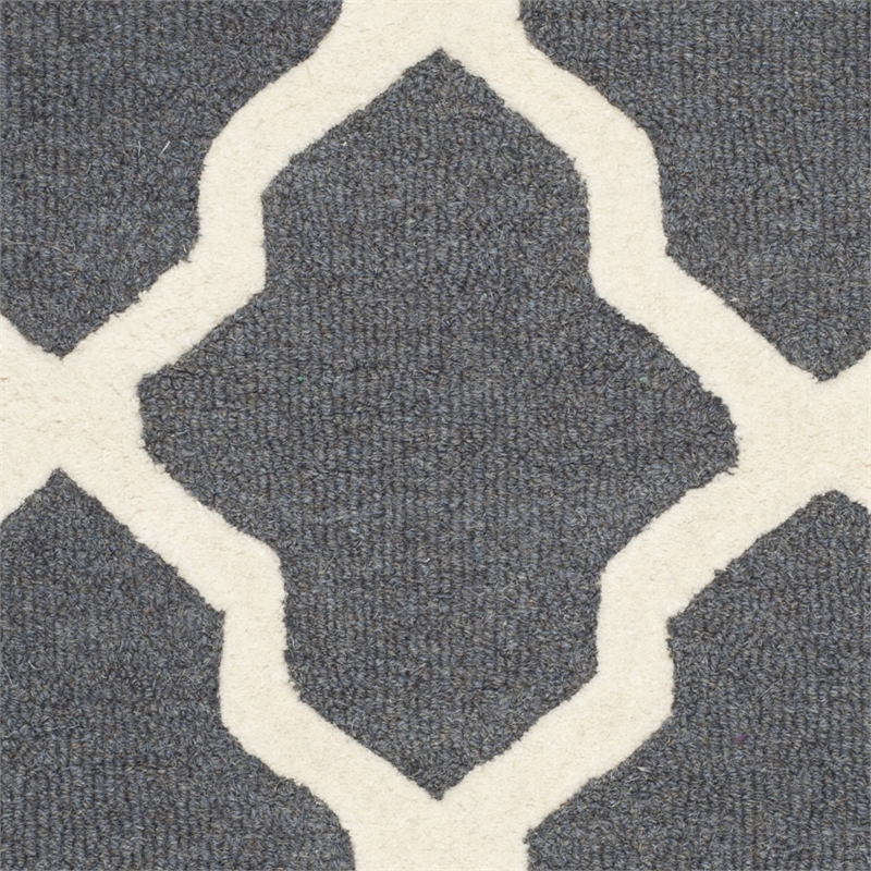 Safavieh Cambridge Dark Grey Transitional Rug - Runner 2'6