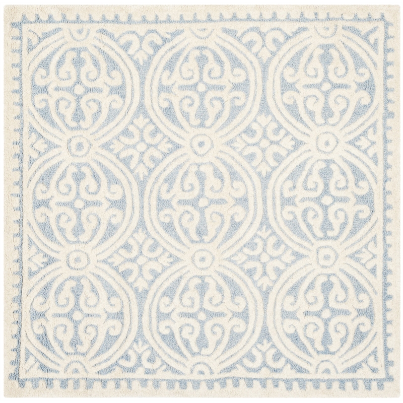 Safavieh Cambridge Light Blue Transitional Rug - Square 4'