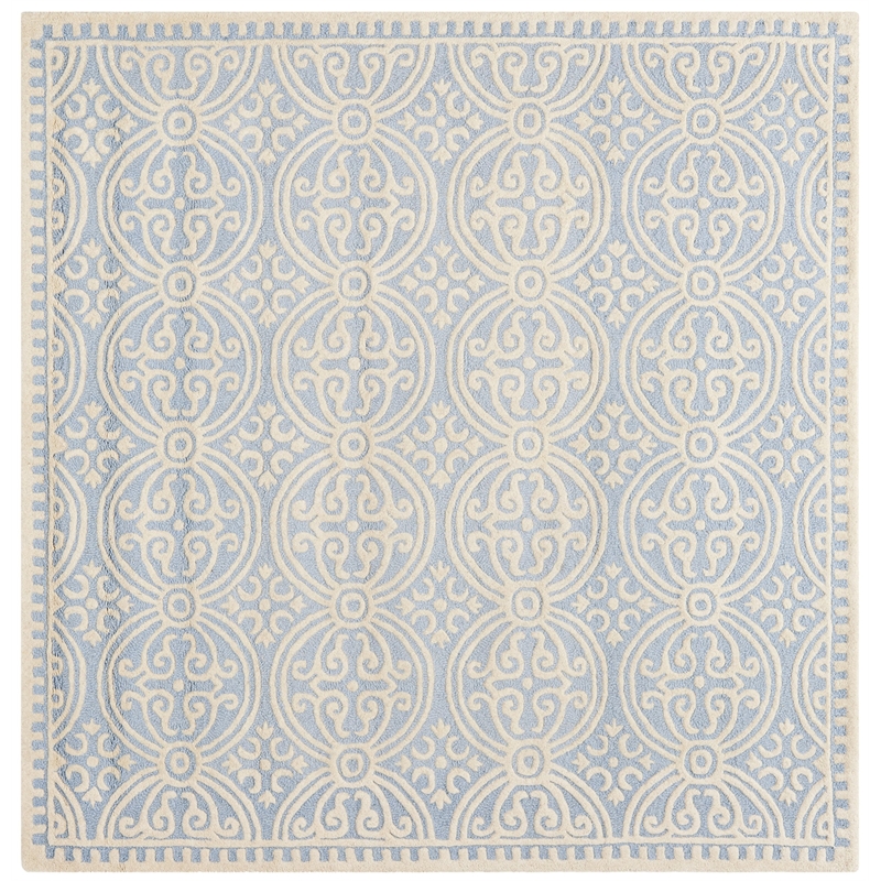 Safavieh Cambridge Light Blue Transitional Rug - Square 10'