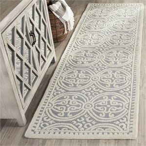 safavieh cambridge silver transitional rug - runner 2'6&quot x 6'