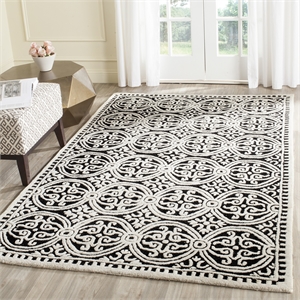 Safavieh Cambridge Black Transitional Rug - Square 8'