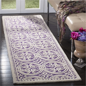 Safavieh Cambridge Purple Transitional Rug - Runner 2'6&quot x 14'