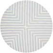 Safavieh Cambridge Light Blue Transitional Rug - Round 4'