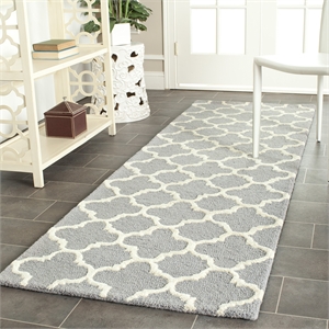Safavieh Cambridge Silver Transitional Rug - Runner 2'6&quot x 8'