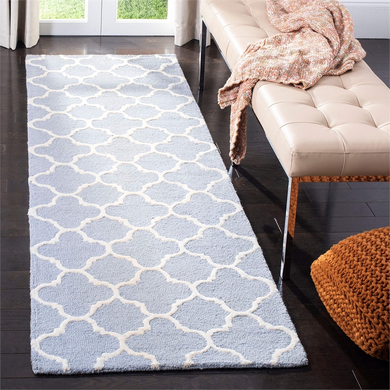 Safavieh Cambridge Navy Transitional Rug - Round 6'