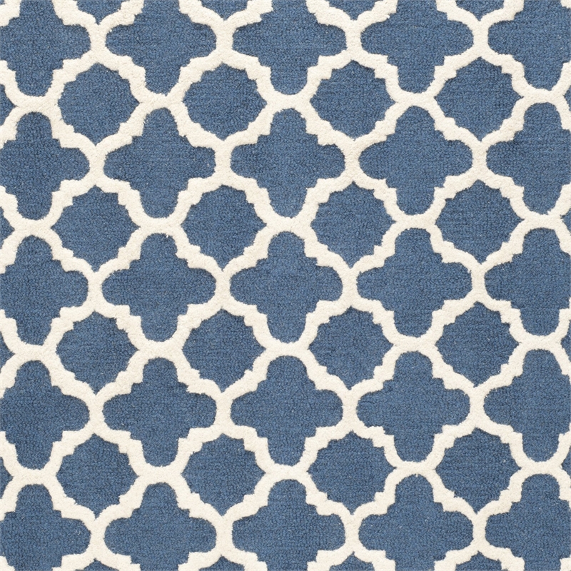 Safavieh Cambridge Navy Transitional Rug - Square 6'