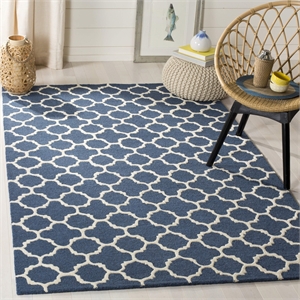 Safavieh Cambridge Navy Transitional Rug - Square 8'