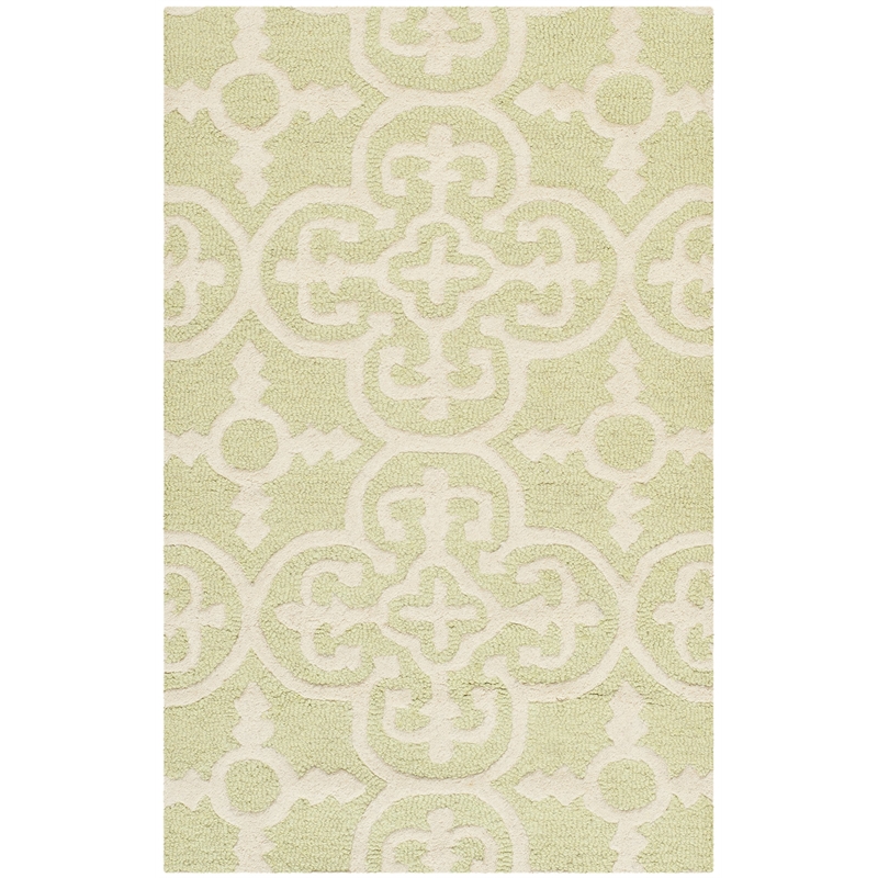 Safavieh Cambridge Light Green Transitional Rug - Runner 2'6