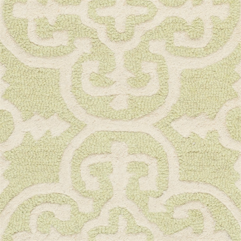 Safavieh Cambridge Light Green Transitional Rug - Runner 2'6