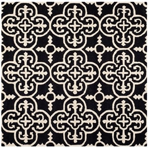 Safavieh Cambridge Black Transitional Rug - Square 6'