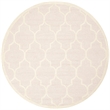 Safavieh Cambridge Light Pink Transitional Rug - Round 6'