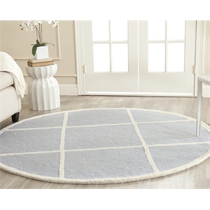 Safavieh Cambridge Light Blue Transitional Rug - Round 4'
