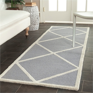 Safavieh Cambridge Silver Transitional Rug - Runner 2'6&quot x 12'
