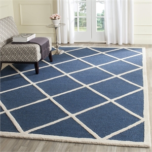 Safavieh Cambridge Navy Transitional Rug - Square 6'