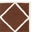 Safavieh Cambridge Dark Brown Transitional Rug - 2' x 3'