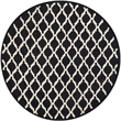 Safavieh Cambridge Black Transitional Rug - Round 6'