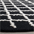 Safavieh Cambridge Black Transitional Rug - Round 6'