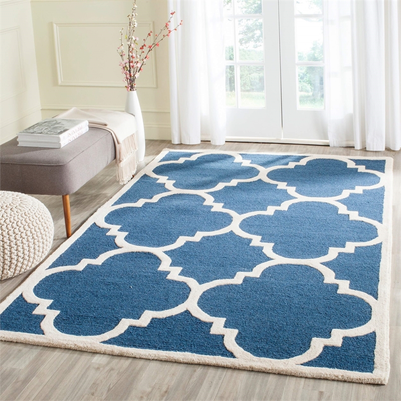 Safavieh Cambridge Navy Transitional Rug - 9' x 12'
