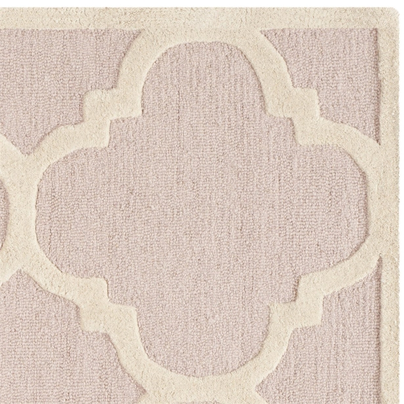 Safavieh Cambridge Light Pink Transitional Rug - Square 6'