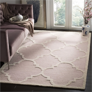 Safavieh Cambridge Light Pink Transitional Rug - Square 8'