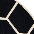 Safavieh Cambridge Black Transitional Rug - Round 6'
