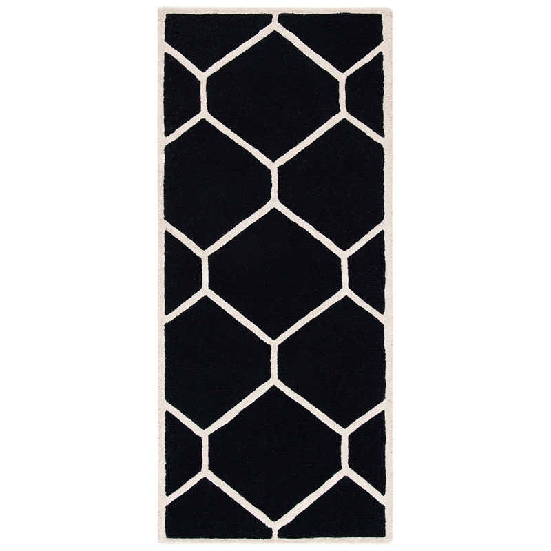 Safavieh Cambridge Black Transitional Rug - Runner 2'6