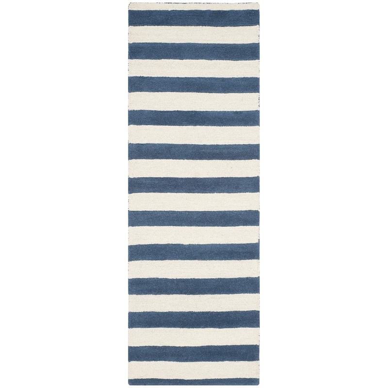 Safavieh Cambridge Navy Transitional Rug - Runner 2'6
