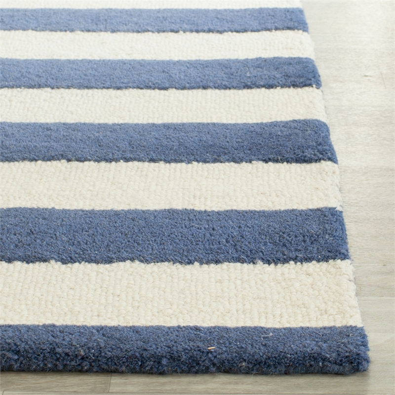 Safavieh Cambridge Navy Transitional Rug - Runner 2'6