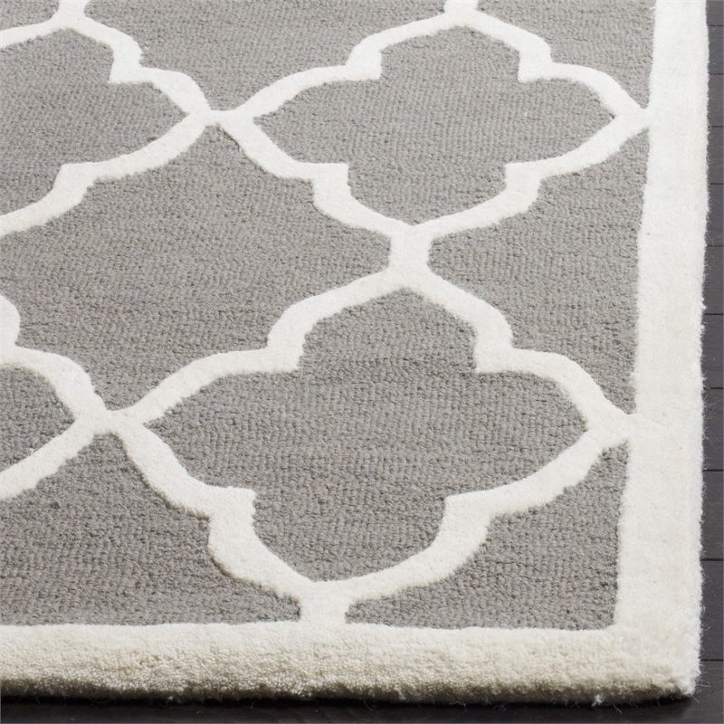 Safavieh Cambridge Dark Grey Transitional Rug - 5' x 8'