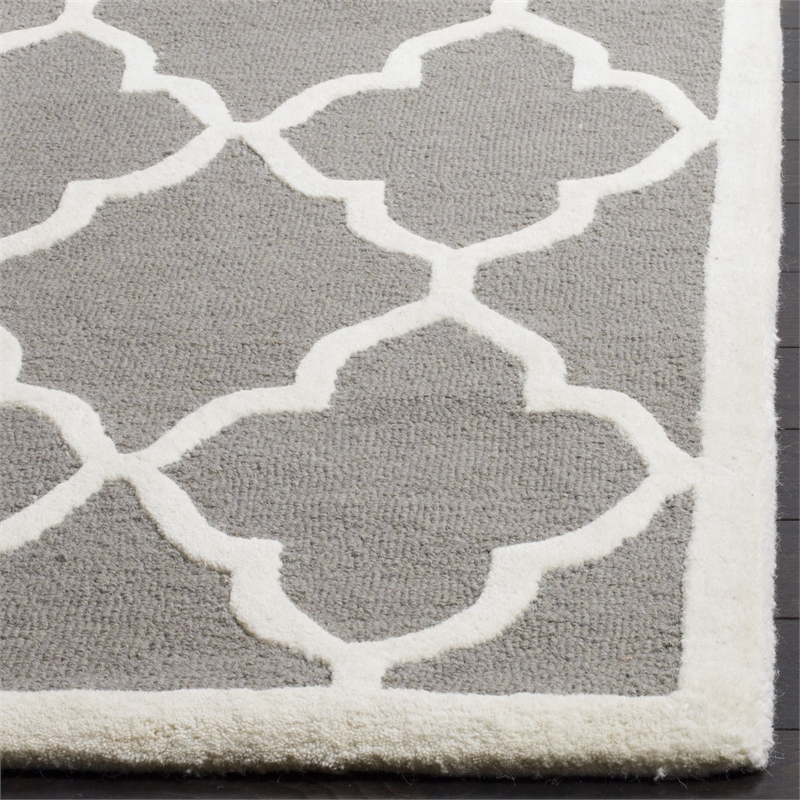 Safavieh Cambridge Dark Grey Transitional Rug - 8' x 10'