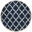Safavieh Cambridge Navy Transitional Rug - Round 6'