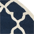 Safavieh Cambridge Navy Transitional Rug - Round 6'