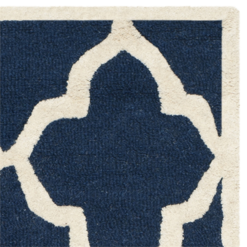 Safavieh Cambridge Navy Transitional Rug - Runner 2'6