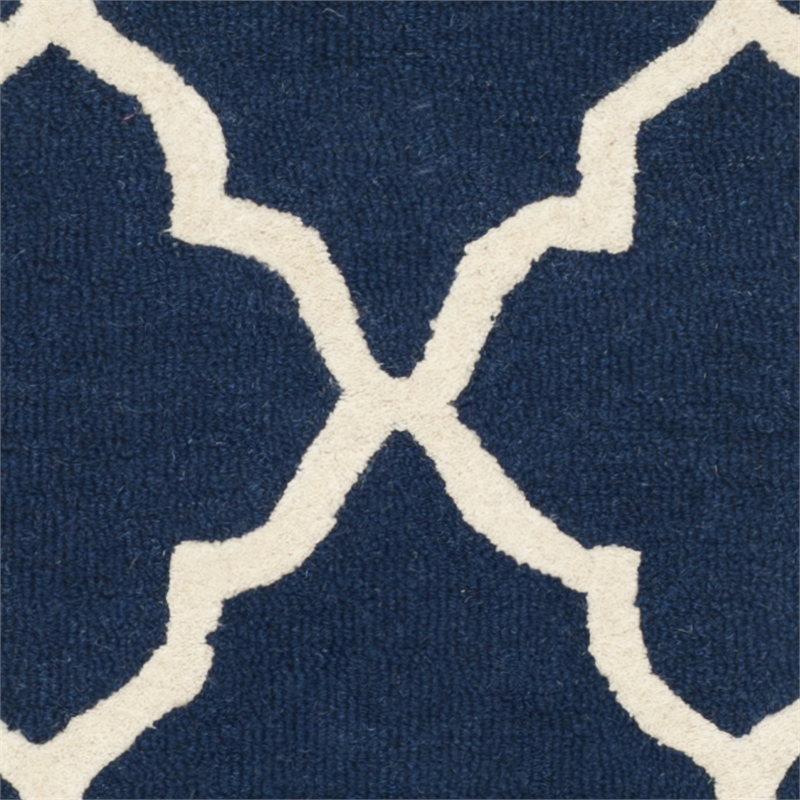 Safavieh Cambridge Navy Transitional Rug - Runner 2'6