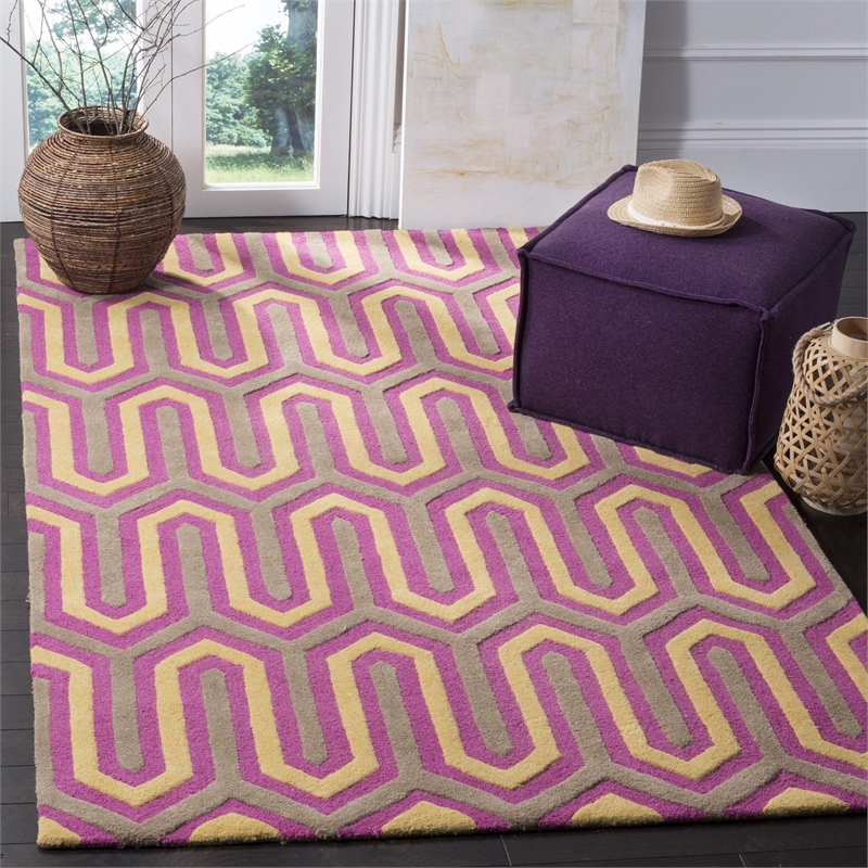 Safavieh Cambridge Navy Transitional Rug - 3' x 5'