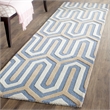 Safavieh Cambridge Navy Transitional Rug - Runner 2'6