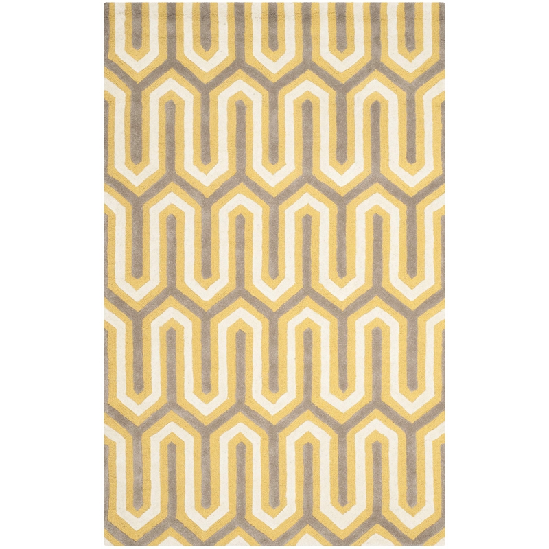 Safavieh Cambridge Gold Transitional Rug - 4' x 6'