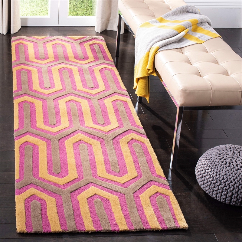 Safavieh Cambridge Gold Transitional Rug - Runner 2'6