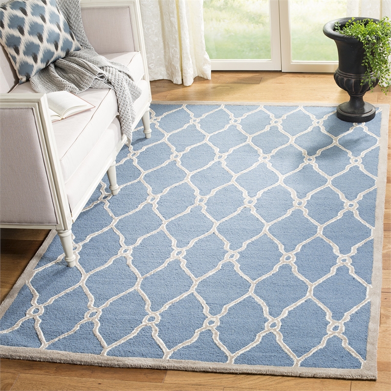 Safavieh Cambridge Navy Transitional Rug - 5' x 8'