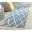 Safavieh Cambridge Navy Transitional Rug - Runner 2'6