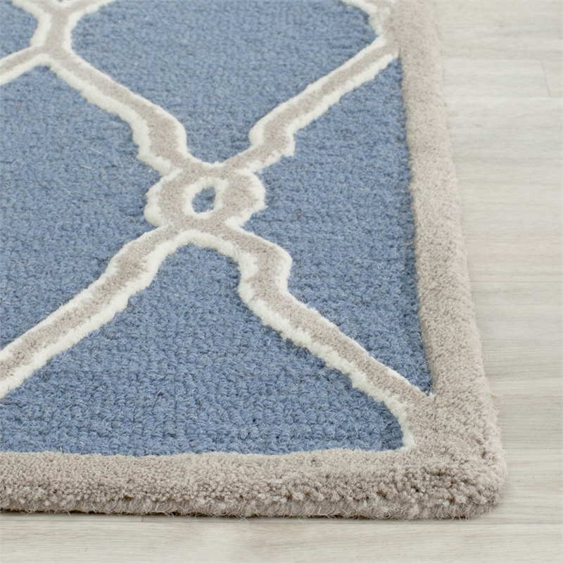 Safavieh Cambridge Navy Transitional Rug - Runner 2'6