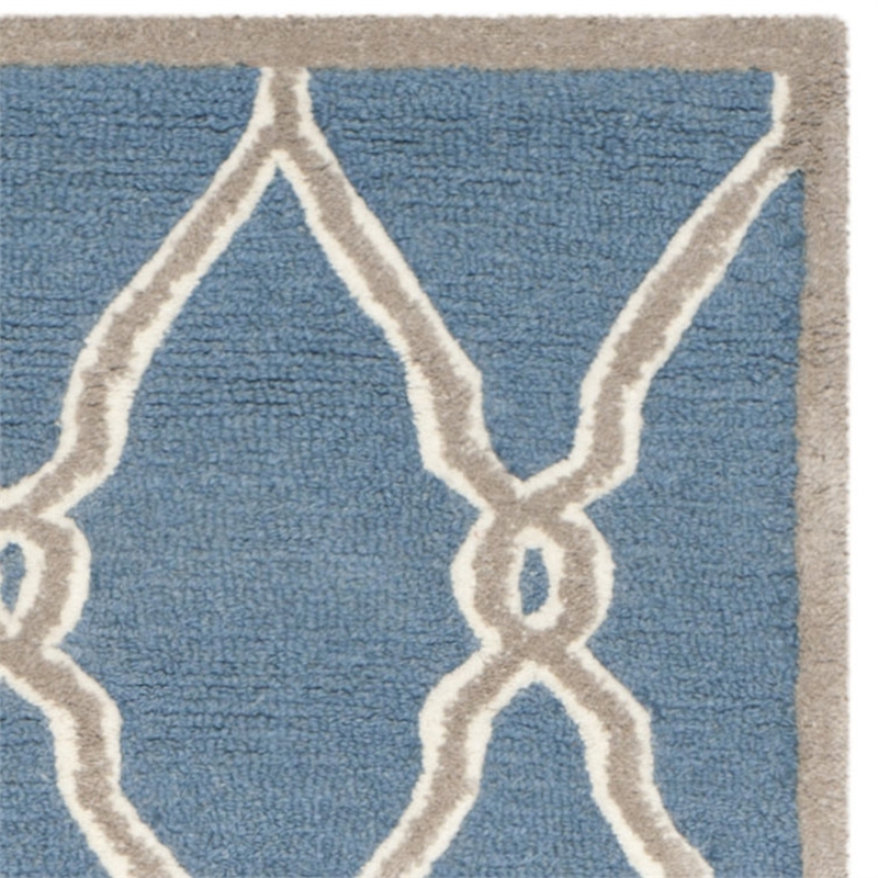 Safavieh Cambridge Navy Transitional Rug - Runner 2'6