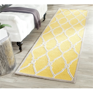 Safavieh Cambridge Gold Transitional Rug - Runner 2'6&quot x 8'