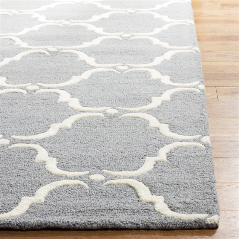 Safavieh Cambridge Dark Grey Transitional Rug - 8' x 10'