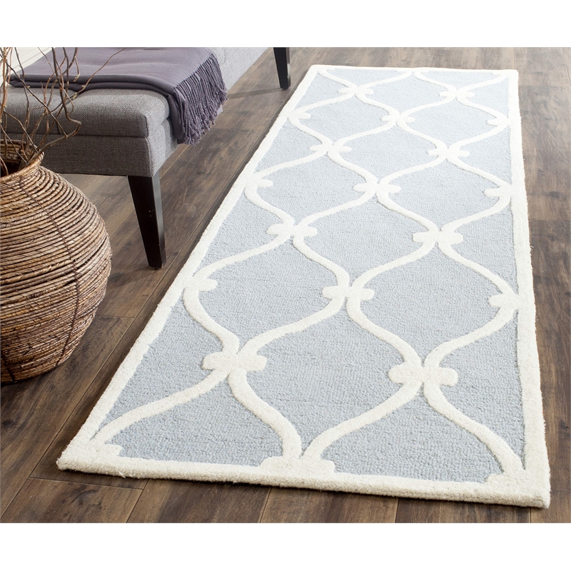 Safavieh Cambridge Blue Transitional Rug - Runner 2'6