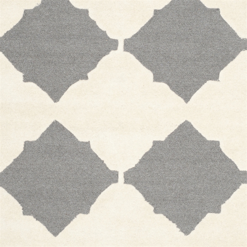 Safavieh Cambridge Dark Grey Transitional Rug - Square 6'