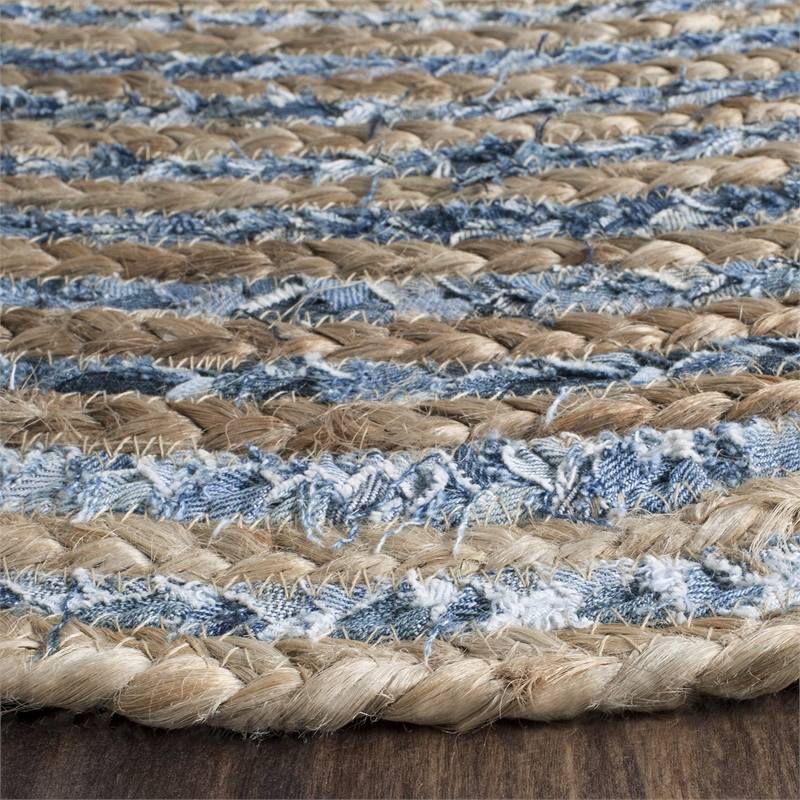 Safavieh Cape Cod Natural Contemporary Rug - Oval 5' x 8'