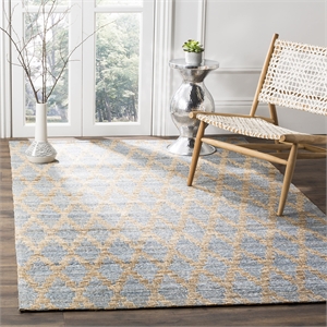 Safavieh Cape Cod Light Blue Contemporary Rug - 4' x 6'