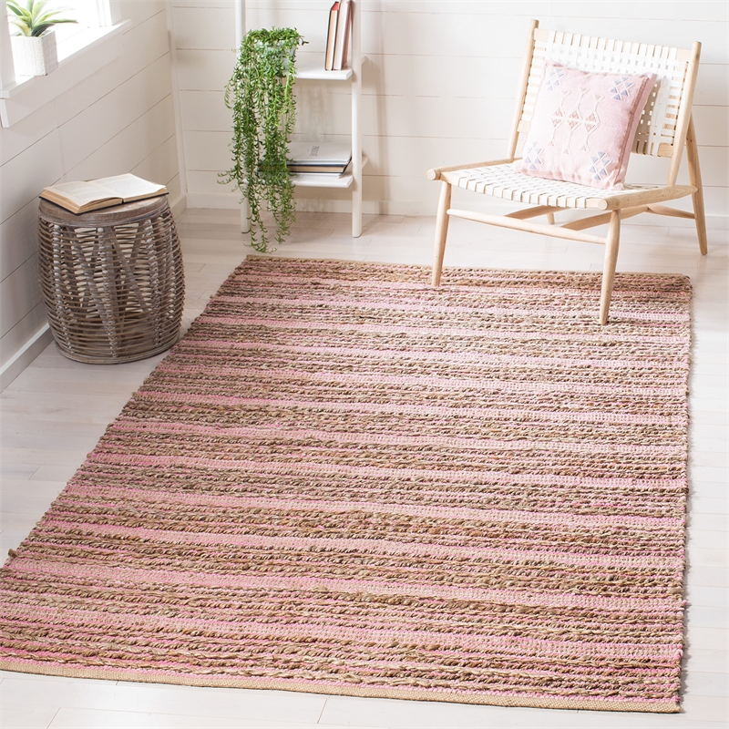 Safavieh Cape Cod Light Pink Contemporary Rug - 3' x 5'